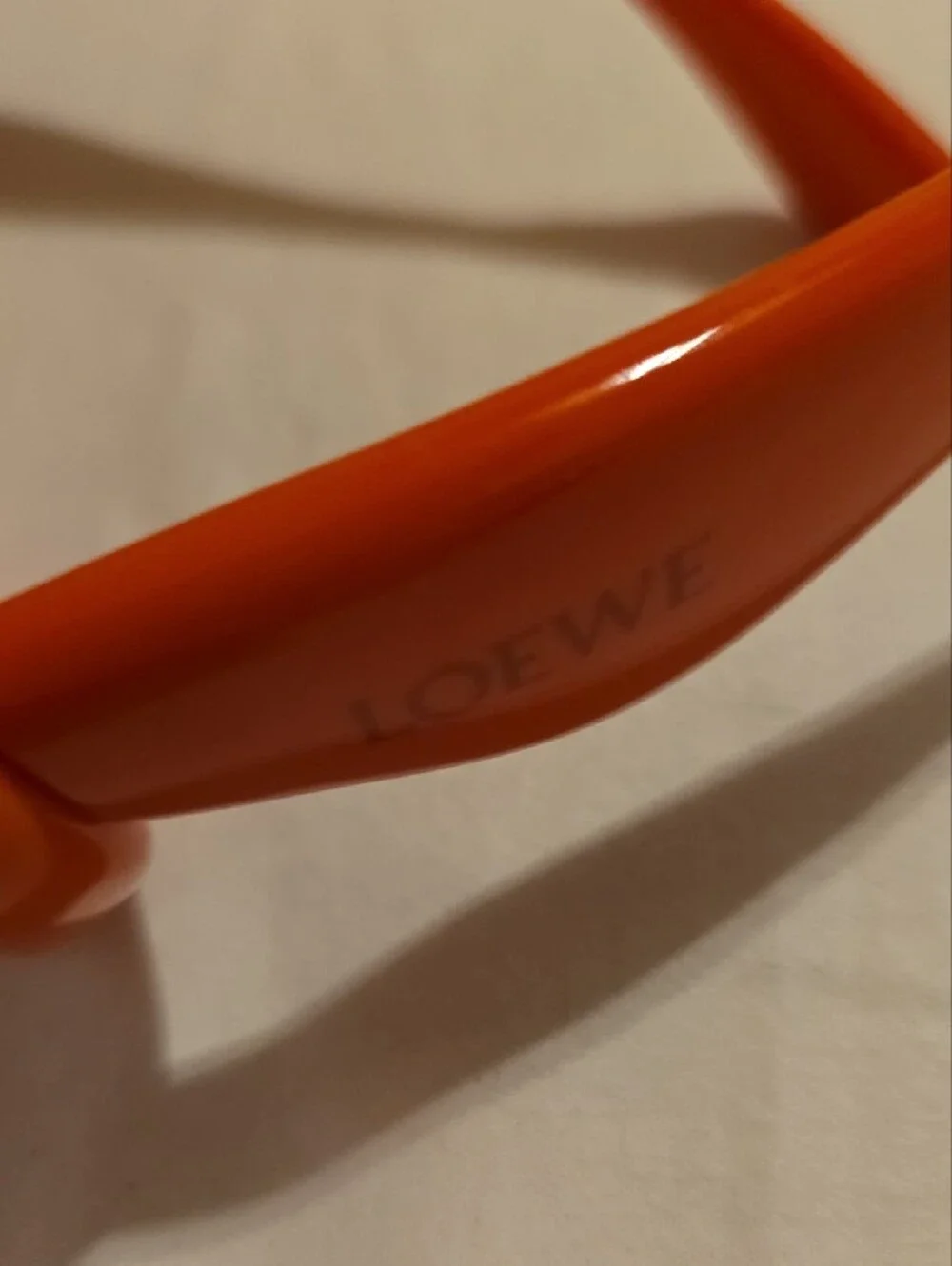Loewe Bright Red Oval Kids Sunglasses